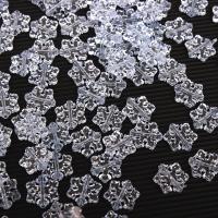 Perles acryliques transparentes, Acrylique, moulage par injection, DIY, blanc, 3-30mm, Vendu par sac