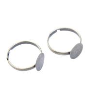 Zinc Alloy Pad Ring Base, plated, meer kleuren voor de keuze, 10mm, 1000pC's/Bag, Verkocht door Bag