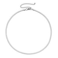 Ketting van edelstaal ketting, 304 roestvrij staal, met 1.96 inch extender keten, Stick, uniseks, meer kleuren voor de keuze, Lengte 14.96 inch, Verkocht door PC