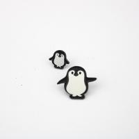 Enamel Brooch Zinc Alloy Penguin plated Unisex nickel lead & cadmium free Sold By Lot