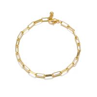 aleación de zinc Pulsera, con 1.57inch extender cadena, chapado, Joyería & unisexo, más colores para la opción, libre de níquel, plomo & cadmio, longitud aproximado 8.58 Inch, Vendido por UD