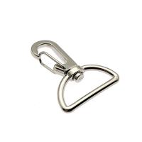 Sinc Alloy Mála Snap Buckle Hook, meaisín snasta, ilfheidhmeach & DIY, dath bunaidh, 41x31mm, Díolta De réir PC