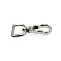 Sinc Alloy Mála Snap Buckle Hook, plátáilte, ilfheidhmeach & DIY, dath bunaidh, 54x17mm, Díolta De réir PC