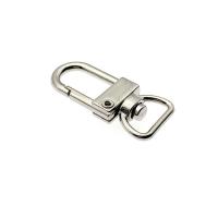 Sinc Alloy Mála Snap Buckle Hook, plátáilte, ilfheidhmeach & DIY, dath bunaidh, 32x14mm, Díolta De réir PC