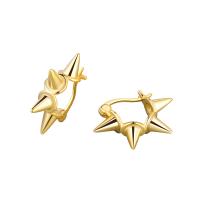 Brass Stud Earring plated fashion jewelry & for woman nickel lead & cadmium free Sold By Pair