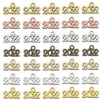 Zinklegering Hangers, Zinc Alloy, plated, Vintage & DIY, meer kleuren voor de keuze, nikkel, lood en cadmium vrij, 9x13mm, Ca 70pC's/Bag, Verkocht door Bag