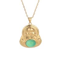 Sinc Alloy Muince, le Agate, Buddha, do bhean, Fad Thart 17.72 Inse, Díolta De réir PC