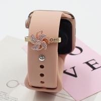 Zinc Alloy Slide Charm & with rhinestone nickel lead & cadmium free Sold By PC