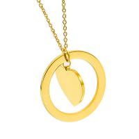 Acier inoxydable 304 collier, avec 1.97inch chaînes de