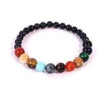 Gemstone Armbånd, Natursten, Unisex, blandede farver, Solgt af PC