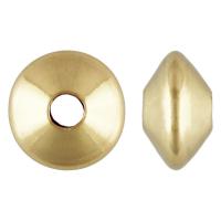 Gold-filled Spacer Χάντρα, Άβακας, 14K χρυσό γεμάτο, DIY & διαφορετικό μέγεθος για την επιλογή, χρυσαφένιος, νικέλιο, μόλυβδο και κάδμιο ελεύθεροι, Sold Με PC