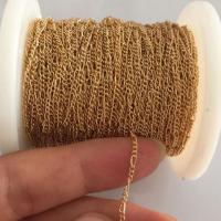 Gold-filled Αλυσίδα, 14K χρυσό γεμάτο, DIY & figaro αλυσίδα, χρυσαφένιος, νικέλιο, μόλυβδο και κάδμιο ελεύθεροι, 1.50mm, 1m/τσάντα, Sold Με τσάντα