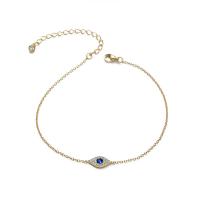 Circonio cúbico Micro Pave Pulsera Plata, Plata de ley 925, chapado, micro arcilla de zirconia cúbica & para mujer, más colores para la opción, longitud aproximado 7.87 Inch, Vendido por UD