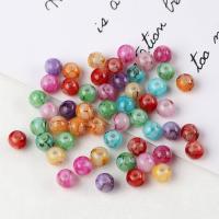 Perline in plastica, Cerchio, vernice di essiccamento, DIY, nessuno, 8mm, 100PC/borsa, Venduto da borsa