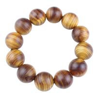 Thuja Sutchuenensis Buddista Beads Bracciale, gioielli di moda & unisex, 20mm, Appross. 12PC/filo, Venduto da filo