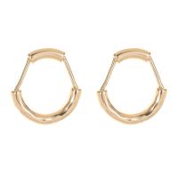 Brass Stud Earring gold color plated fashion jewelry & for woman nickel lead & cadmium free Sold By Pair