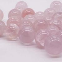 Rose Quartz Ball Σφαίρα, Γύρος, γυαλισμένο, για άνδρες και γυναίκες, ροζ, 20-22mm, Sold Με PC