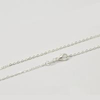 Měď + křídový + železo Náhrdelník Chain, unisex, více barev na výběr, 1.60mm, Délka Cca 45 cm, Cca 100PC/Bag, Prodáno By Bag