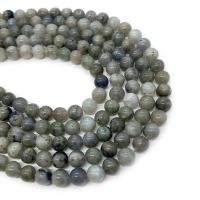 Perles en labradorite, Rond, DIY & normes différentes pour le choix, couleurs mélangées, Vendu par Environ 14.96 pouce brin