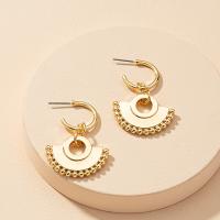 Zinc Alloy Drop Earrings gold color plated fashion jewelry & for woman nickel lead & cadmium free Sold By Pair