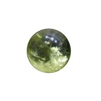 Citrin Ball Sphere, Runde, poleret, gul, 20mm, Solgt af PC