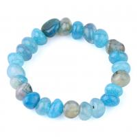 Agate Jewelry Bracelet fashion jewelry & Unisex Sold Per Approx 7.68 Inch Strand