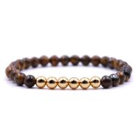 Gemstone Náramky, Přírodní kámen, unisex & anti-únava, více barev na výběr, 6, Délka Cca 21 cm, Prodáno By PC