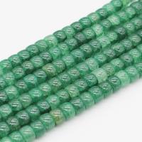 Crackle Glasperler, Runde, du kan DIY, flere farver til valg, 10x8mm, Solgt Per Ca. 14.96 inch Strand