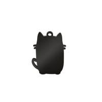 Acciaio inossidabile Animal Ciondoli, 304 acciaio inox, Gatto, unisex, nessuno, 20x29.80mm, Venduto da PC