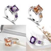 Cubic Zircon Messing fingerring, platin farve forgyldt, mode smykker & Unisex & forskellig størrelse for valg & med cubic zirconia, flere farver til valg, Solgt af PC