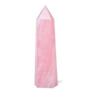 Rose Quartz Point dekoráció, csiszolt, rózsaszín, Által értékesített PC