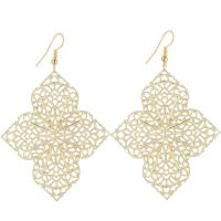 Zinc Alloy Drop Earrings zinc alloy earring hook plated for woman Sold By Pair