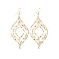 Zinc Alloy Drop Earrings zinc alloy earring hook plated for woman Sold By Pair