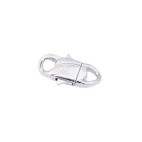 Titanium Steel Interlocking Clasp polished DIY original color 8mm Sold By PC