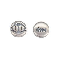 925 Sterling zilveren kralen, DIY & mat, 9.60x4.50mm, Gat:Ca 2.2mm, Verkocht door pair