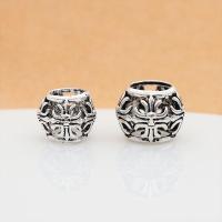 925 Sterling Silver Beads vintage & DIY & hollow Sold By PC