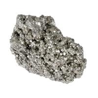 Pyrite dorée décoration, naturel, argent, 5-8cm, Vendu par kg