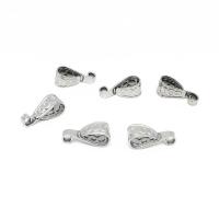 Stainless Steel Snap mot borgen, 304 rostfritt stål, maskin poleras, polerad & DIY & Unisex, ursprungliga färgen, 15.50x6mm, Hål:Ca 3mm, Säljs av PC