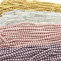 Abalorios de Nácar de Mar de Sur, Shell Pearl, Esférico, pulido, Bricolaje & facetas & glaseado, más colores para la opción, 8mm, Vendido para aproximado 38 cm Sarta