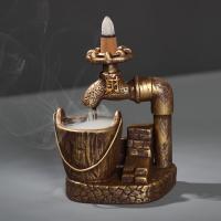 
Backflow Weihrauchbrenner Weihrauchkegel Sticks Holder Home Decor, Lila Sand, Halbhandgefertigt, für Zuhause und Büro & nachhaltiges & verschiedene Stile für Wahl, keine, verkauft von PC