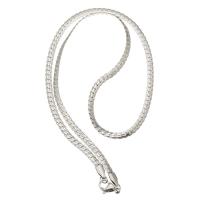 Nerezová ocel Nekclace Chain, obrubník řetěz, Původní barva, Délka Cca 21 inch, Prodáno By PC