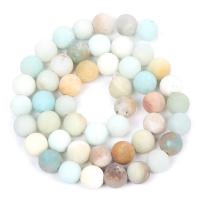 Amazonite goutte, Rond, DIY & normes différentes pour le choix & styles différents pour le choix, couleurs mélangées, Vendu par Environ 14.96 pouce brin