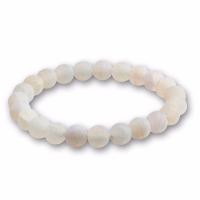 Pulseiras de pedras preciosas, Pedra natural, Roda, Ungir, materiais diferentes para a escolha & unissex, Mais cores pare escolha, 8mm, comprimento Aprox 19 cm, vendido por PC