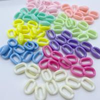 Acryl Verbindungsring, plattiert, DIY, keine, 11x16mm, ca. 1260PCs/Tasche, verkauft von Tasche