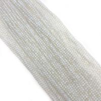 Sea Opal Gyöngyök, Kerek, DIY & különböző méretű a választás & sokoldalú, fehér, Naponta eladott Kb 14.96 inch Strand