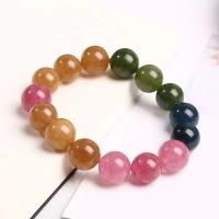 cuarcita Jade Pulsera, Esférico, pulido, diferentes estilos para la opción, color mixto, Vendido por Sarta