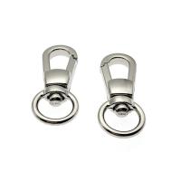 Sinc Alloy Mála Snap Buckle Hook, plátáilte, ilfheidhmeach & DIY & unisex, dath bunaidh, 40x16mm, Díolta De réir PC