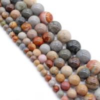 Foto Jasper Kralen, Ronde, gepolijst, DIY, gemengde kleuren, Per verkocht Ca 38 cm Strand