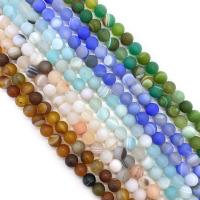 Natuurlijke Lace Agaat kralen, Ronde, DIY & verschillende grootte voor keus & frosted, meer kleuren voor de keuze, Per verkocht Ca 14.96 inch Strand