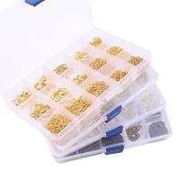 Zinc Alloy Sieraden vinden Set, Kreeft sluiting & Earpick, plated, DIY, meer kleuren voor de keuze, nikkel, lood en cadmium vrij, Verkocht door Stel